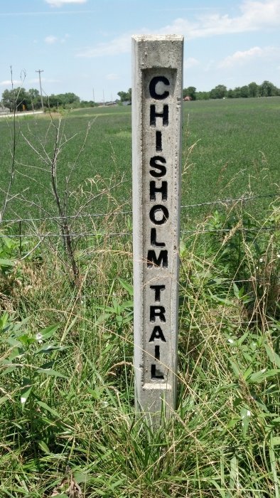 Chisholm Trail marker KS-41