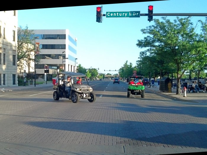 WFI officials operating four-wheeled All-Terrain motor Vehicles